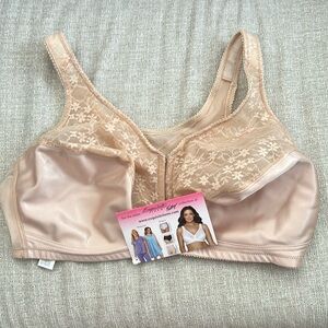 Exquisite Form bra NWT sz 40DD front clasps